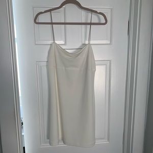 Urban Outfitters White open back mini dress NWT